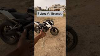 Bybre vs brembo breaking of superbikes bike shorts [upl. by Thetes]