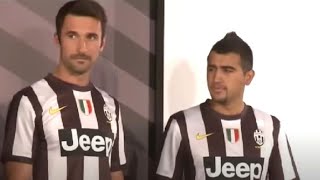 Presentazione maglie Juventus stagione 201213  unveiling of the official 201213 shirts [upl. by Hurff]