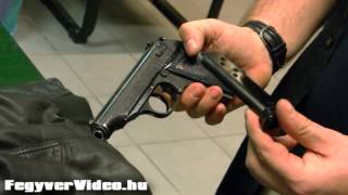 Walther PP 765 mm Browning preWW2 original  FegyverVideo hu [upl. by Bowie105]