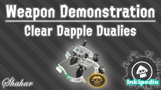 Splatoon 2  Weapon Demonstration Clear Dapple Duallies [upl. by Jeremie]