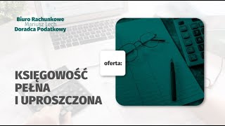 Księgowość Dąbrówno Biuro Rachunkowe Mariusz Lech [upl. by Selby]