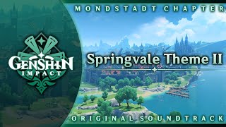 Springvale Theme II  Genshin Impact Original Soundtrack Mondstadt Chapter [upl. by Rossi115]