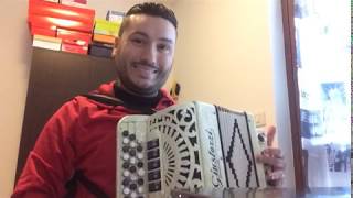 ORGANETTO 5 REGISTRI POLKA COUNTRY MIX  Giustozzi Accordion Fisarmonica Diatonica [upl. by Noisla511]