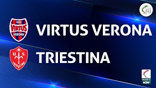 Virtus Verona  Triestina 02  Gli Highlights [upl. by Ancel]