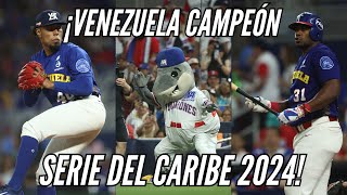 VENEZUELA es CAMPEÓN de la SERIE DEL CARIBE 2024  Los FESTEJOS desde MIAMI [upl. by Nnaeirual460]