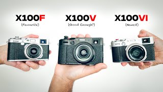 Fujifilm X100VI vs X100V vs X100F  Which Is Better [upl. by Uoliram]