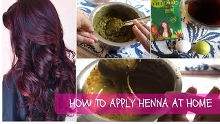 Turn grey hair black at home  how to prepare henna hair dye paste for silky smooth hair [upl. by Earley]