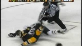 Boston Bruins Vs Dallas Stars Antics 11108 Part 1 [upl. by Nnyladnarb977]