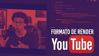 Qual o melhor FORMATO de VÍDEO para o YouTube [upl. by Notyad]