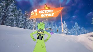 RICK SANCHEZ Toxic Rick Style RICK AND MORTY Skin Solo Gameplay in FORTNITE [upl. by Sion]