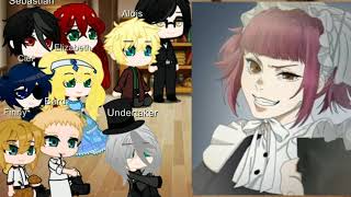 Black Butler reaccionan a Black Butler Girl version LEER DESCRIPCIÓN [upl. by Luo]