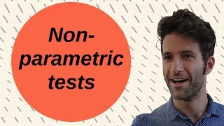 Nonparametric tests  Sign test Wilcoxon signed rank MannWhitney [upl. by Nafri]