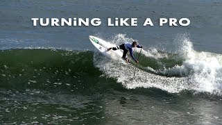 SUP Surfing Footwork  How To [upl. by Natrav]