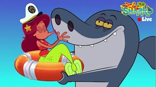 Zig amp Sharko 🐱‍👤 MARINA BLACK MERMAID SEASON 2 Compilation Cartoon for Kids [upl. by Trust760]