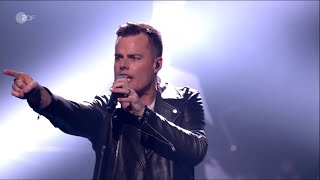 Marc Martel sings Queen medley Live on Giovanni Zarrella Show 22 April 2023 [upl. by Odrarej]