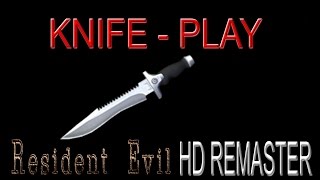 Resident Evil HD Remaster  Knife Play [upl. by Yle]