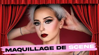 TUTO COMPLET Maquillage de Scène Danse Performance Cabaret [upl. by Dupuis]