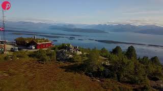 Students hiking to Varden viewpoint in Molde [upl. by Amble]