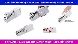 5 Best Handheld Sewing Machine 2020  Handheld Sewing Machines Reviews [upl. by Neroled]