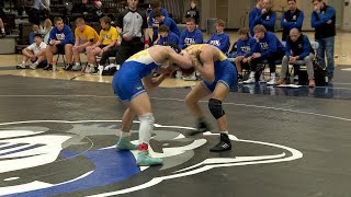 Wayzata Wrestling Falls to STMA in Section 5AAA Final [upl. by Guenzi]