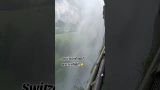 Switzerland waterfallyoutubeshortsbeauty [upl. by Eisyak]