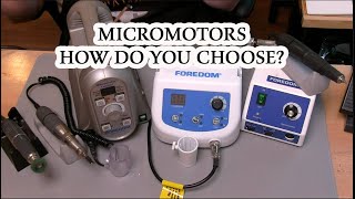 How Do You Choose A Micromotor [upl. by Hildebrandt]