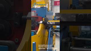 High speed steel wire straightening and cutting cutter machine sold to Brazil wirecuttingmachine [upl. by Noremmac404]