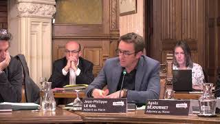 Conseil municipal Libourne  18 mars 2024 [upl. by Gorski]