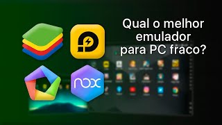 Melhor Emulador de Android para PC Fraco 2023 [upl. by Hamel]