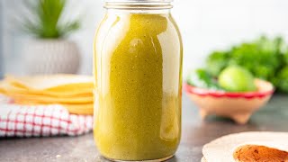 Green Enchilada Sauce [upl. by Enaej]