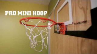 Pro Mini Hoop Indoor Basketball Hoop by SKLZ [upl. by Shaylyn]