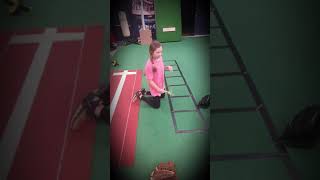 Internal rotation softball pitching drill [upl. by Ynittirb]