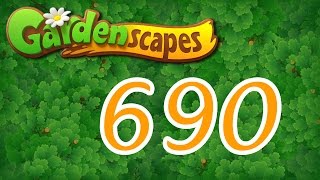 Gardenscapes level 690 [upl. by Notsirhc]