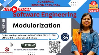 SE36 Modularization in Software Engineering  Modularization Advantages and Disadvantages [upl. by Llertnac]