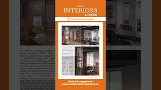 Check out Society Interiors amp Design  September 2024 Magazine Featuring deshnakasliwal [upl. by Sufur]