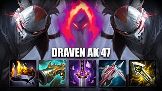 Best Draven Build Season 14  Full Gameplay  DRAVEN AK 47 [upl. by Elnora293]