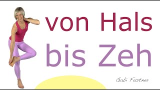 🦶20 min von Hals bis Zeh  Zusammenhang von Füße und Nacken  ohne Geräte [upl. by Ahsemrac255]