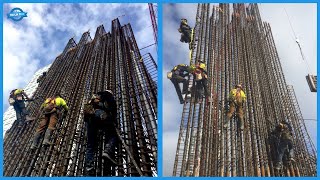 How To Build Skyscrapers Modern Technology amp Construction Process Of High Rise Building [upl. by Ayat448]