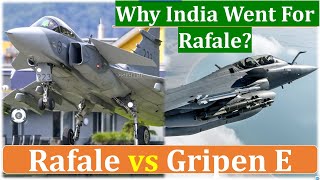 Rafale vs Gripen E  Why India Went For Rafale [upl. by Ardnassela]