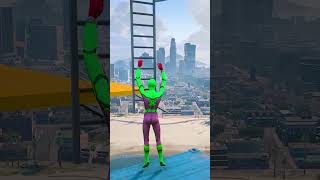 GTA 5 Epic Water Ragdolls  SpiderMan Jumps  Fails ep2031 shorts [upl. by Teragramyram]