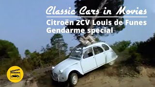 Classic Cars in Movies  Citroen 2CV Gendarme special [upl. by Draw990]