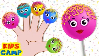 Lollipop Finger Family Song  More Nursery Rhymes and Kids Songs by kidscamp [upl. by Eicats]