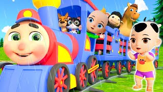 Train Choo Choo Song Rain Rain Go Away  Imagine Kids Songs amp Nursery Rhymes by Tonidino [upl. by Eiramanit]