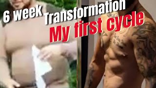 My First Cycle Week 6 transformation Testosterone Cypionate and Anavar Side effects addressed 💪💉😡😈 [upl. by Cower81]