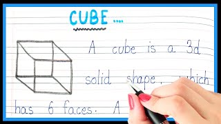 What is cube  Definition of cube  Cube kise kahate hain [upl. by Ekle569]