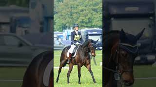 Badminton Horse Trials 2024 smashing the dressage for a top mark eventing equestrian dressage [upl. by Chancey570]