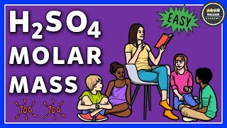 H2SO4 Molar Mass  Sulfuric Acid Molar Mass [upl. by Renrew]