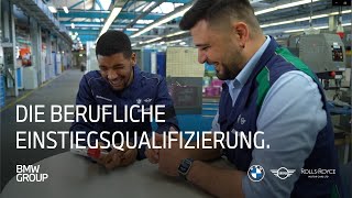 Die berufliche Einstiegsqualifizierung I BMW Group Careers [upl. by Eiuqnom153]