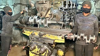 How Tractor Engine Crankshaft Production•Производство коленчатых валов тракторных двигателей [upl. by Fi]