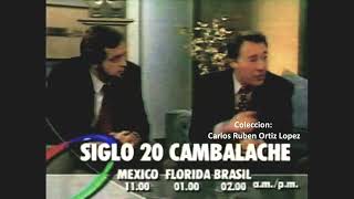 Siglo 20 CambalacheRetro Promoción TELEFE de Argentina 1997 [upl. by Ailhad]